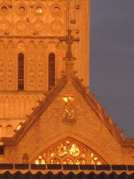 Norwich Cathedral sunset