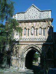 Norwich Cathedral Gate 